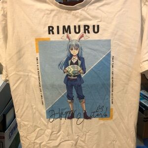 Rimuru Anime Graphic Tee - White Size XXL